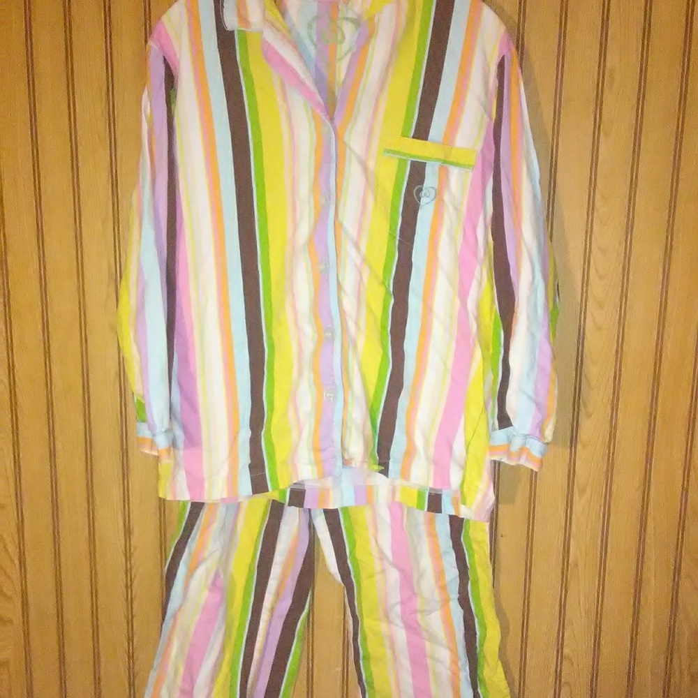 Victoria's Secret Stripe Pajama Set